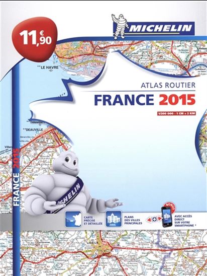 Atlas routier France 2015 - COLLECTIF