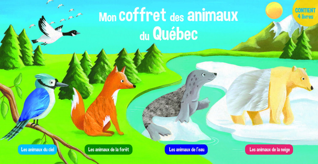 Mon coffret des animaux du Québec N. éd. - JÉRÔME CARRIER