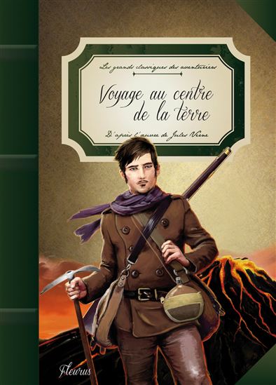 Voyage au centre de la terre - ALAIN HOBÉ - FABIEN MONTES - JULES VERNE