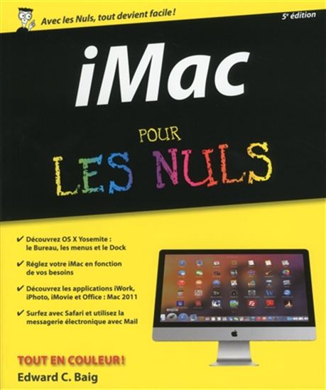 iMac pour les nuls 5e éd. - EDWARD C BAIG