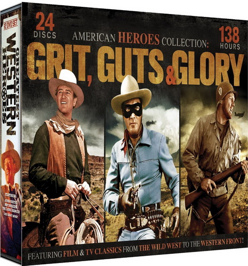 American Heroes Collection: Grit, Guts & Glory (24 Disc)