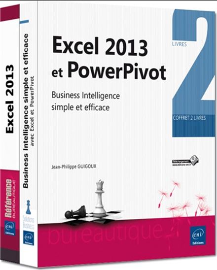 Excel 2013 et PowerPivot Cof. 2 vls - JEAN-PHILIPPE GOUIGOUX