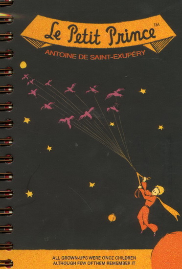 Cahier spiral ligné Le Petit Prince Oiseaux 5.5X3.6