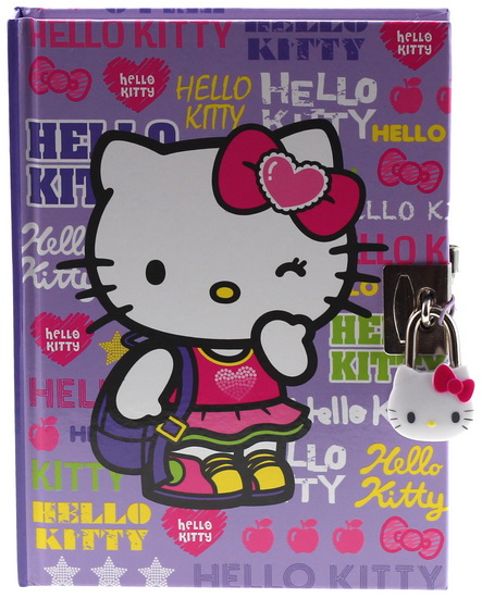 Journal intime Hello Kitty Girly sports