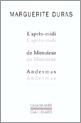 L'Après-midi de monsieur Andesmas - MARGUERITE DURAS