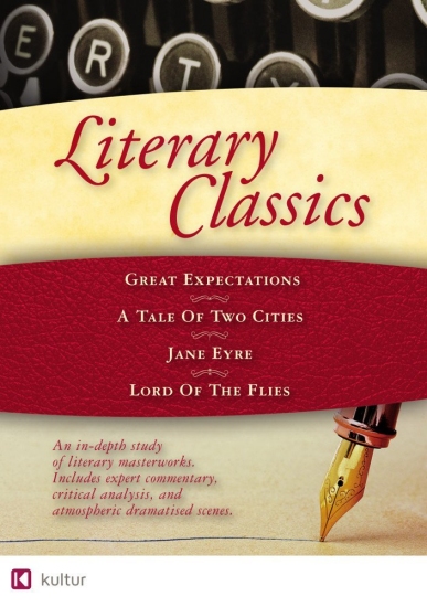 Literary Classics V.1: Grea Expectations, Jane Eyre, Tale Of Two Cities Lord Of The Flies