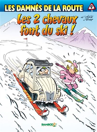 Les 2 chevaux font du ski ! #09 - ACHDÉ - RUDY