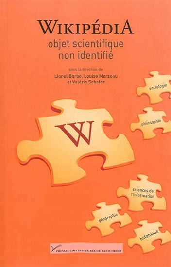 Wilkipédia : objet scientifique non identifié - LIONEL BARBE & AL