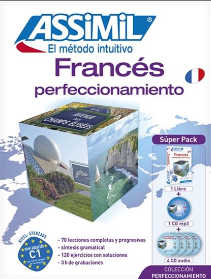 Francés perfeccionamiento Super pack 4 CD + MP3 - ANTHONY BULGER