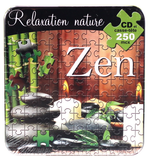 Relaxation nature - Zen 1 CD + Casse-tête 250 morceaux - COMPILATION