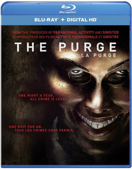 The Purge (Blu-Ray+Digital Copy) - DEMONACO JAMES