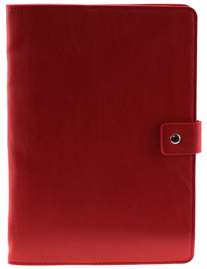 Liseuse rouge 18x25 cm