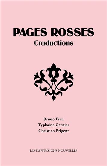 Pages rosses : craductions - CHRISTIAN PRIGENT & AL