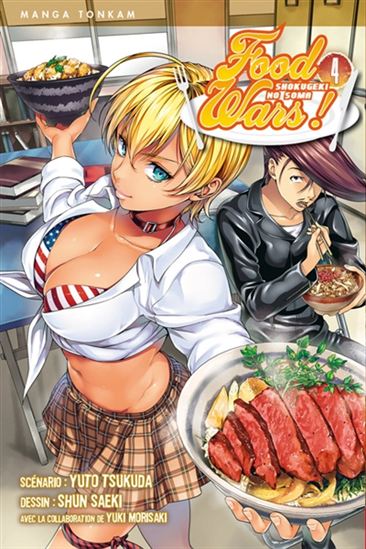 Food wars ! #04 - YUTO TSUKUDA - SHUN SAEKI