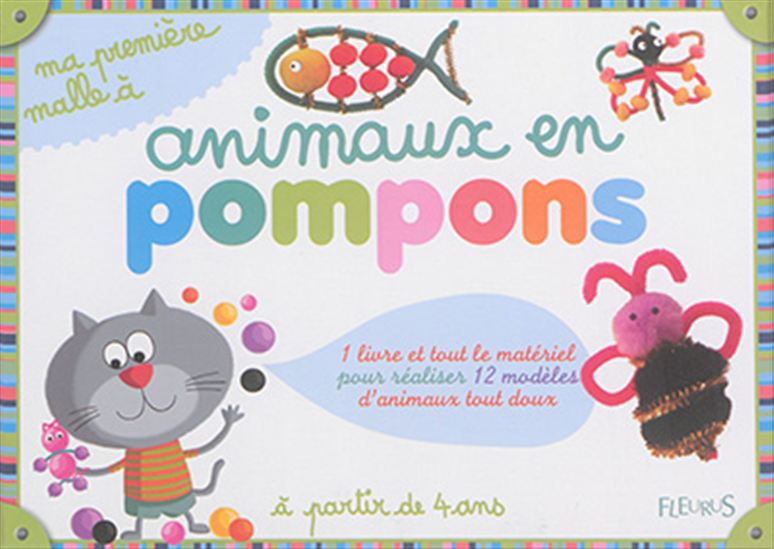 Animaux en pompons Cof. - ISABELLE BOCHOT