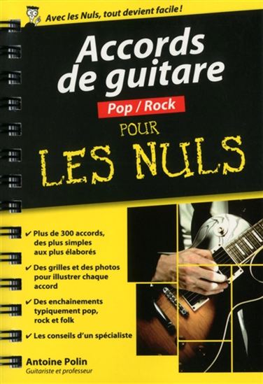 Accords de guitar pop-rock pour les nuls - ANTOINE POLIN