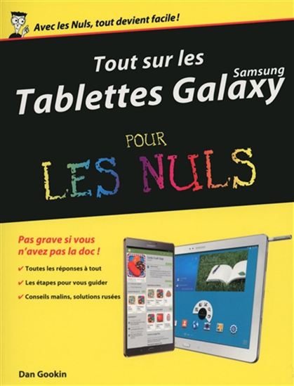 Tout sur les tablettes Samsung Galaxy pour les nuls - DAN GOOKIN
