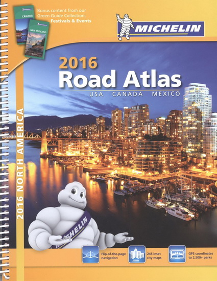 North America Road Atlas 2016 - COLLECTIF