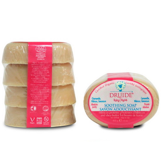 Savon adoucissant hibiscus & karité 4x100g