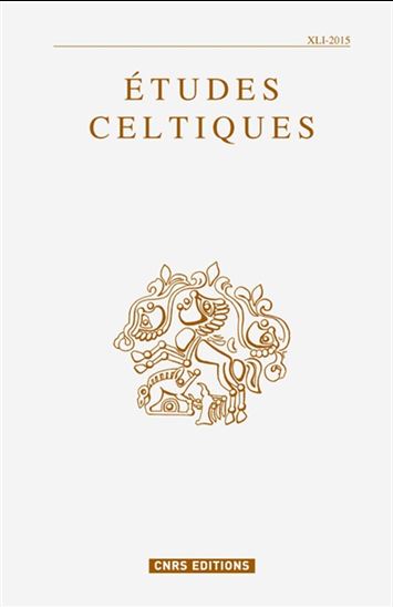 Études celtiques #41 - COLLECTIF
