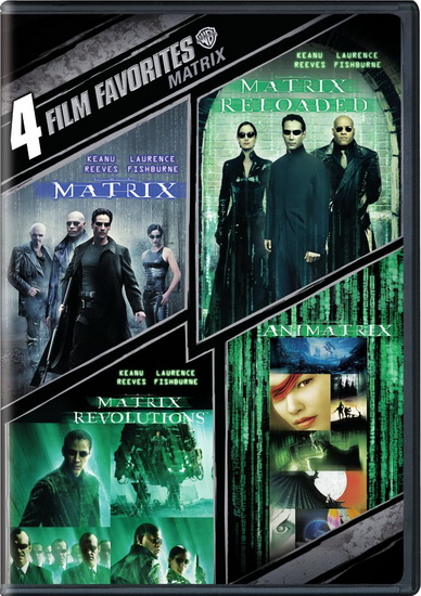 4 Film Favorites: Matrix Collection (Blu-Ray) - DIVERS