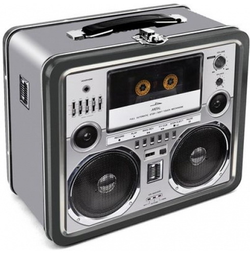 Boîte à lunch métal Radio