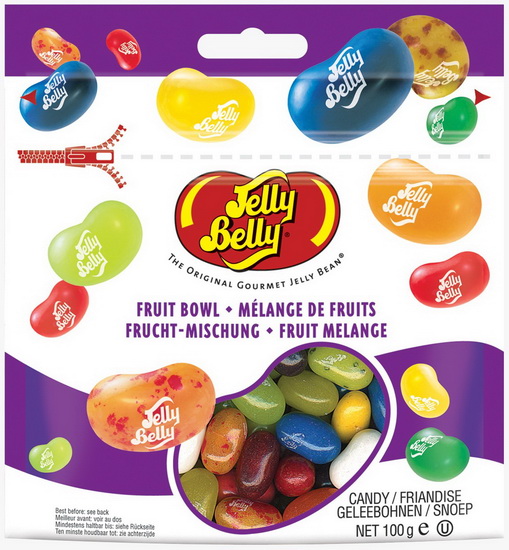 Jelly Belly beans saveurs de fruits 100g
