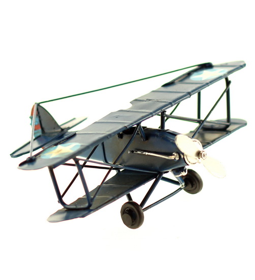 Avion bleu
