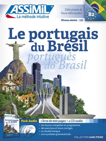 Le Portugais du Brésil + 4 CD - COLLECTIF