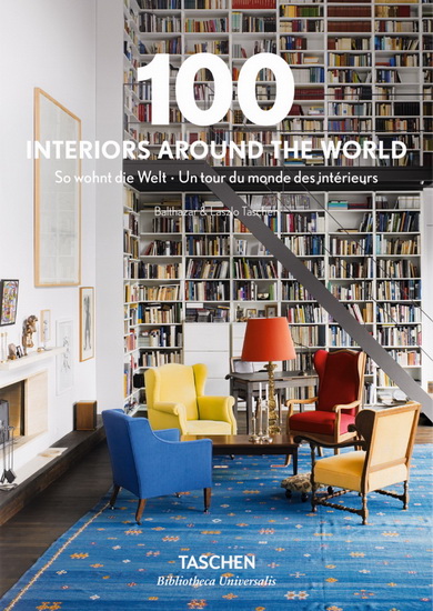 100 interiors around the world Éd. fr/ang/all - COLLECTIF