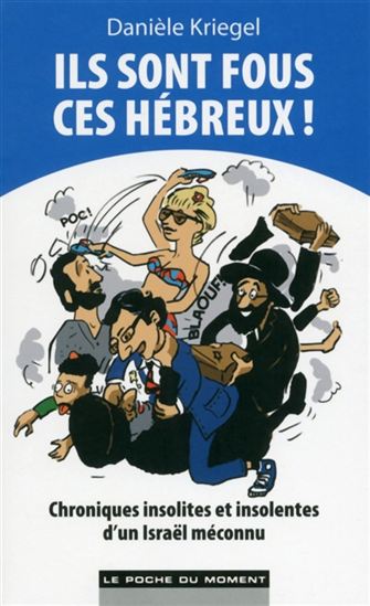 Ils sont fous, ces Hébreux ! : chroniques insolites et insolentes d'un Israël méconnu - DANIÈLE KRIEGEL