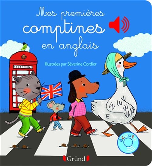 Mes premières comptines en anglais - SÉVERINE CORDIER
