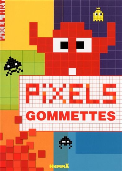 Pixels : gommettes - COLLECTIF