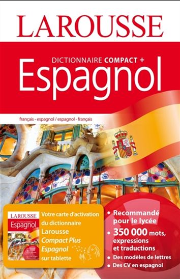 Dictionnaire Compact plus français-espagnol, espagnol-français : 2 en 1 - COLLECTIF