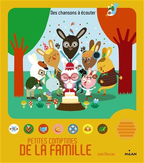 Petites comptines de la famille - JULIE MERCIER