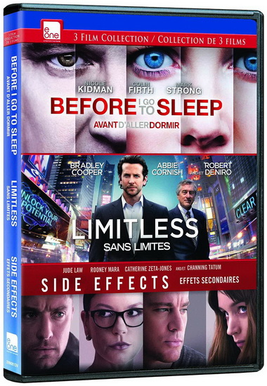 Before I Go To Sleep/Limitless/Side Effects Dvd Triple Feature (3DVD)