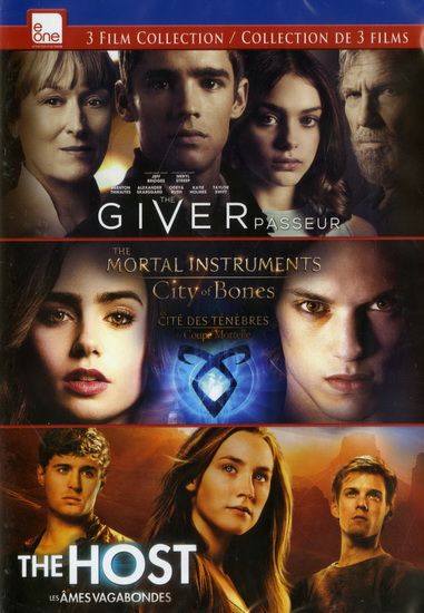 Host/Giver/Mortal Instruments: City Of Bones Dvd Triple Feature (3DVD)