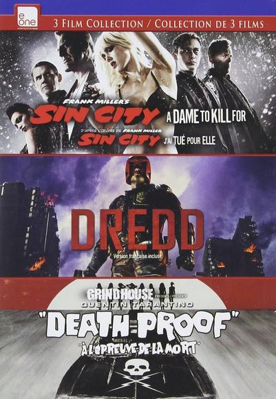 Sin City: A Dame To Kill For/Dredd/Death Proof Dvd Triple Feature (3DVD) - MILLER FRANK RODRIGUEZ ROBERT