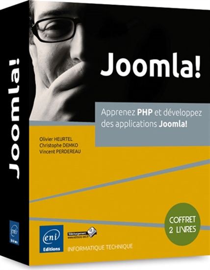 Joomla ! : apprenez PHP et développez des applications Joomla ! Cof. 2 vls - OLIVIER HEURTEL & AL