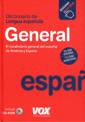 General: diccionario de lengua espanola + CD-ROM - COLLECTIF