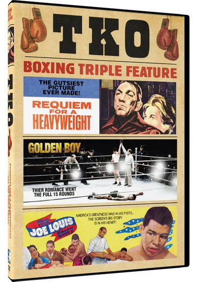 TKO Boxing Triple Feature (Requiem For A Heavyweight/Golden Boy/Joe Louis Story)