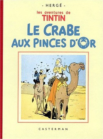 Le Crabe aux pinces d'or F/S N/B - HERGE