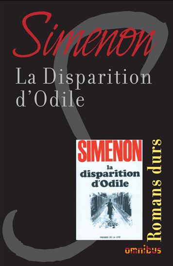 La disparition d&#39;Odile - GEORGES SIMENON