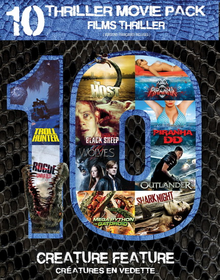 Creature Feature : 10 Thriller Movie Pack