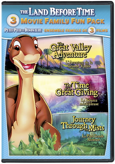 Land Before Time II-IV 3-Movie Family Fun Pack (Great Valley Adventure / Time of Great Giving / Journey Through Mists) - LAND BEFORE TIME