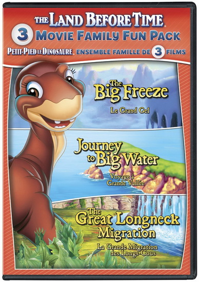 Land Before Time VIII-X 3-Movie Family Fun Pack (Big Freeze / Journey to Big Water / Great Longneck Migration) - LAND BEFORE TIME