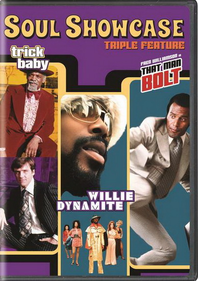 Soul Showcase Triple Feature (Willie Dynamite / That Man Bolt / Trick Baby) - DIVERS