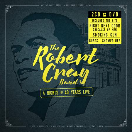 4 Nights Of 40 Years (CD+DVD) - CRAY ROBERT