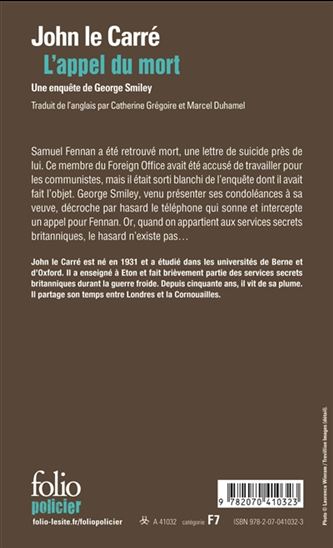 L&#39;Appel du mort - JOHN LE CARRÉ