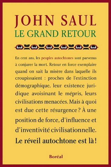 Le Grand retour - JOHN RALSTON SAUL